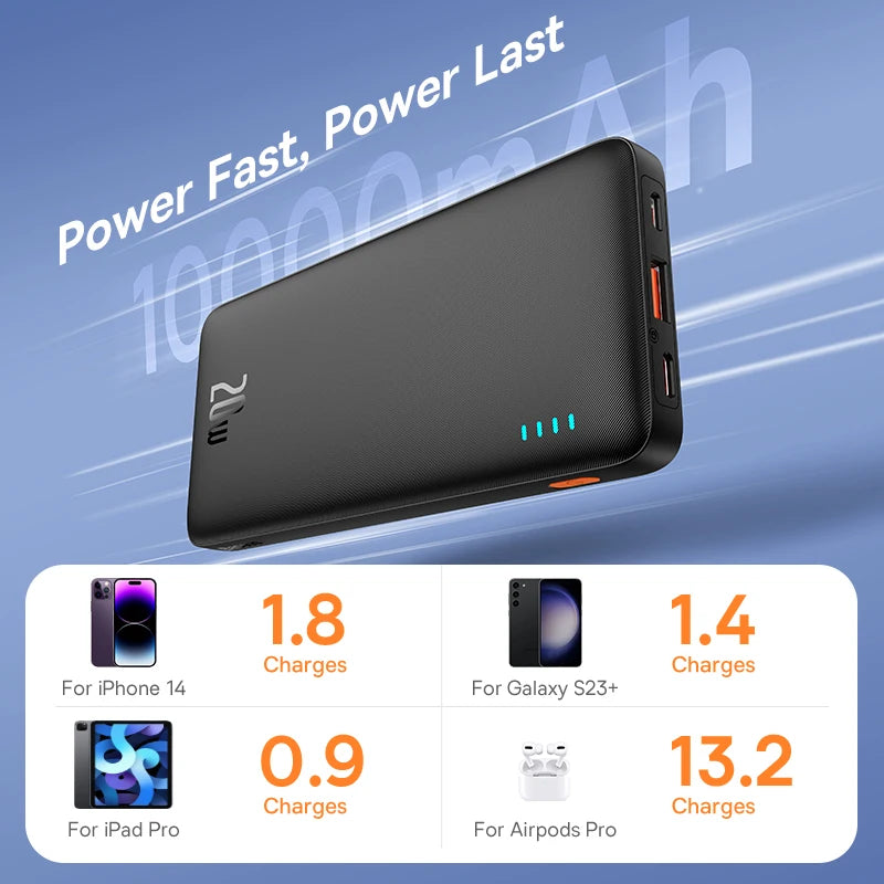 20W Power Bank Fast Charge