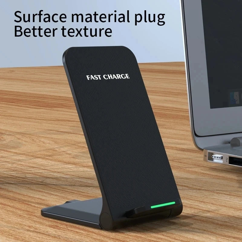 Wireless Charger For iPhone Fast Charging Charger Ultra Foldable