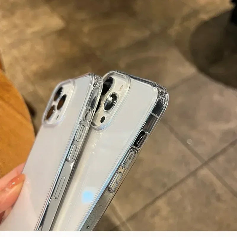 Luxury Transparent Soft Acrylic Phone Case