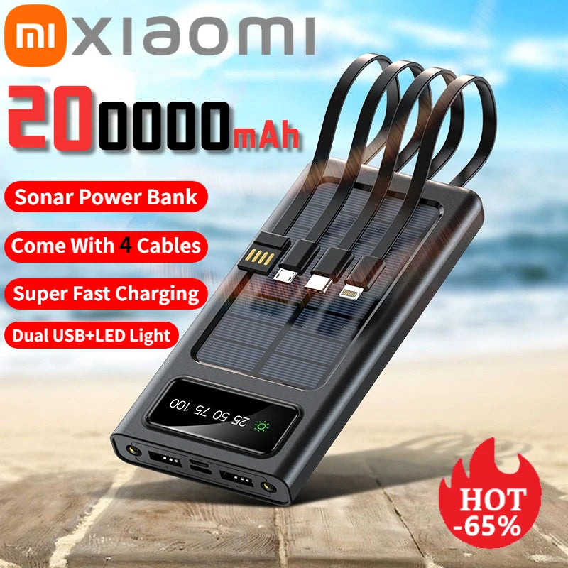 Xiaomi 200000mAh Solar Power Bank