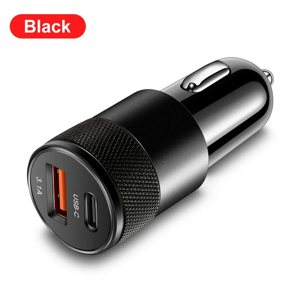 Car Charger USB Type C Fast Charging