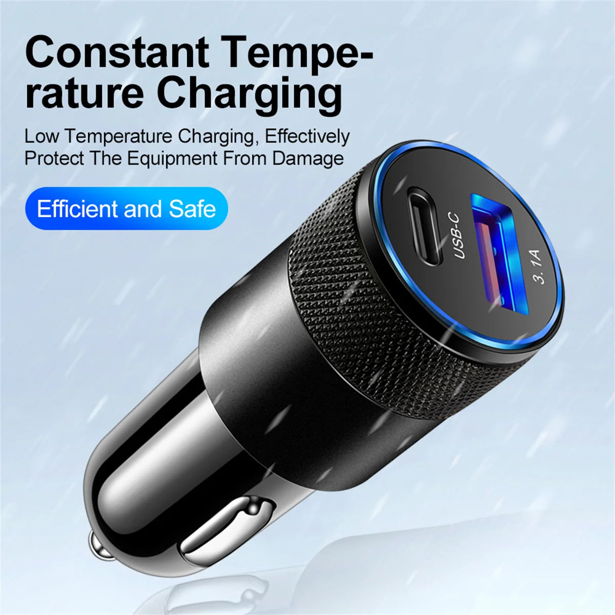 Car Charger USB Type C Fast Charging