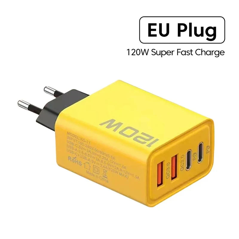 Fast Phone Charger 4Ports