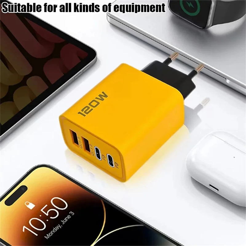 Fast Phone Charger 4Ports