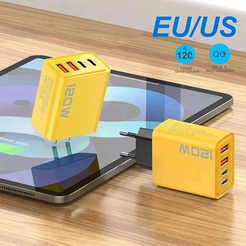 Fast Phone Charger 4Ports