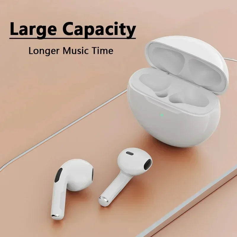 Pro 6 Bluetooth earphones for iPhone