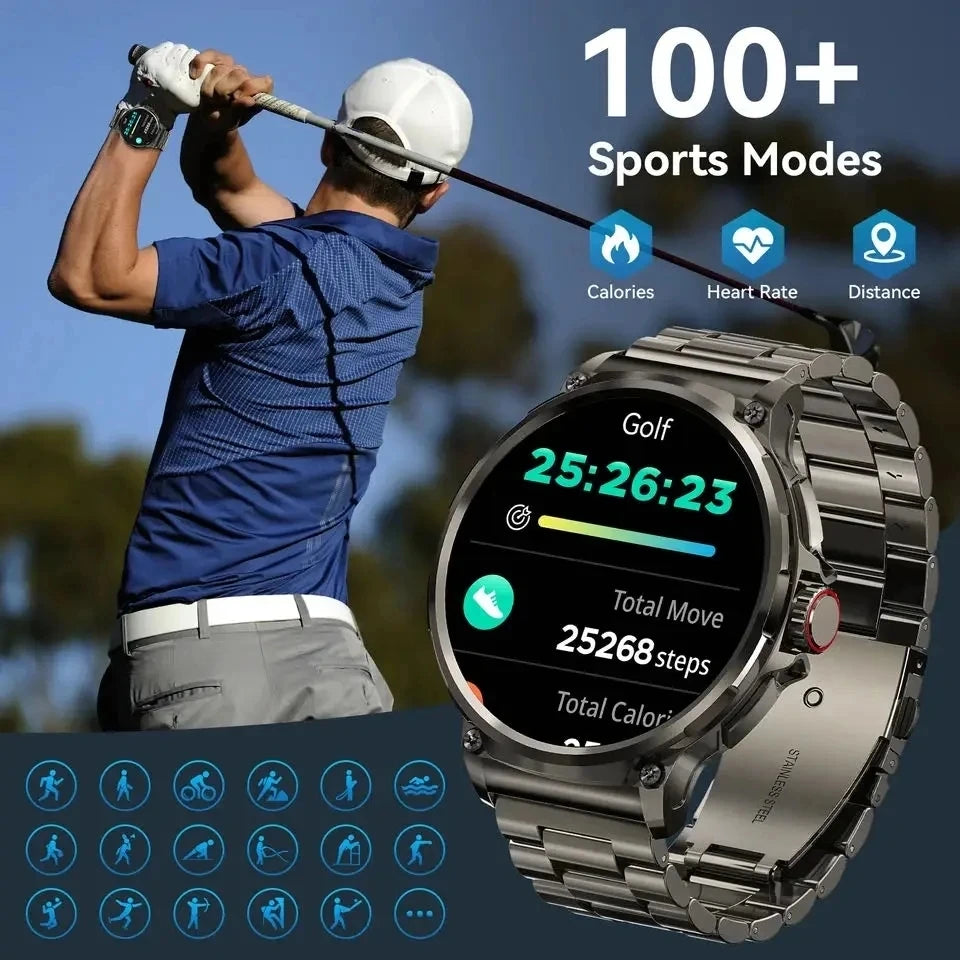 Huawei Xiaomi GPS Track Smart Watch Men 1.85-Inch