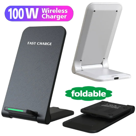 Wireless Charger For iPhone Fast Charging Charger  Ultra Foldable