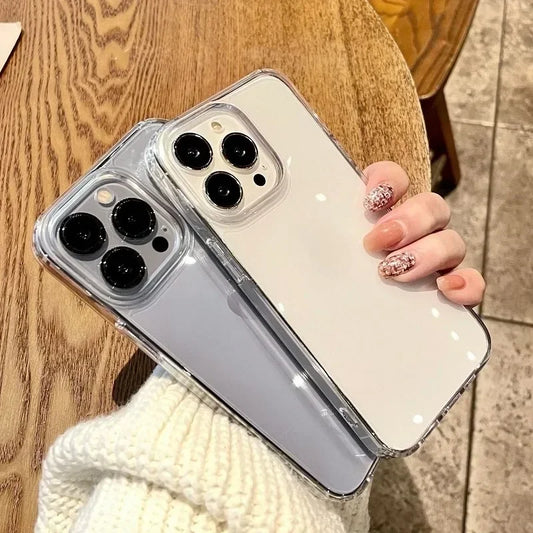 Luxury Transparent Soft Acrylic Phone Case